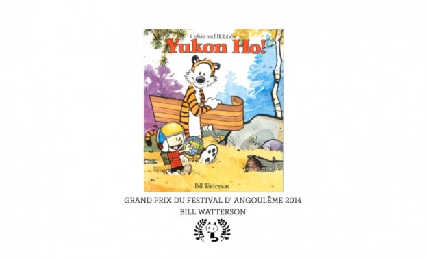 Bill Watterson Grand prix de la ville d'Angoulême 2014 pour Calvin et Hobbes