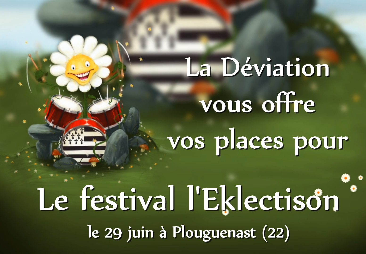 Concours : La Déviation offre des places pour l'Eklectison