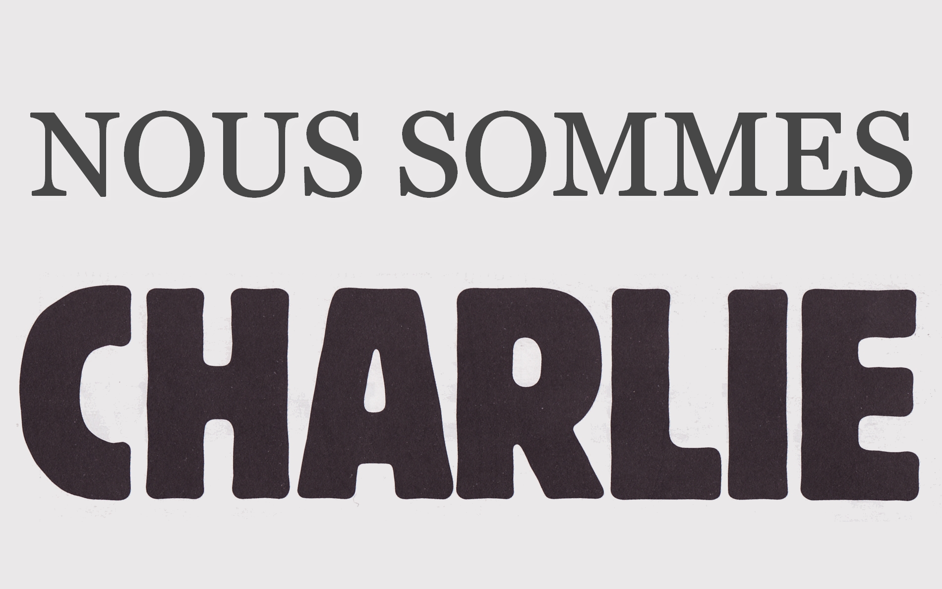 Nous sommes Charlie-Hebde - La Déviation