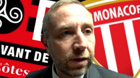 Interview de Bertrand Desplat après la victoire de Guingamp face à Monaco qualificative en finale de la Coupe de la Ligue - La Déviation